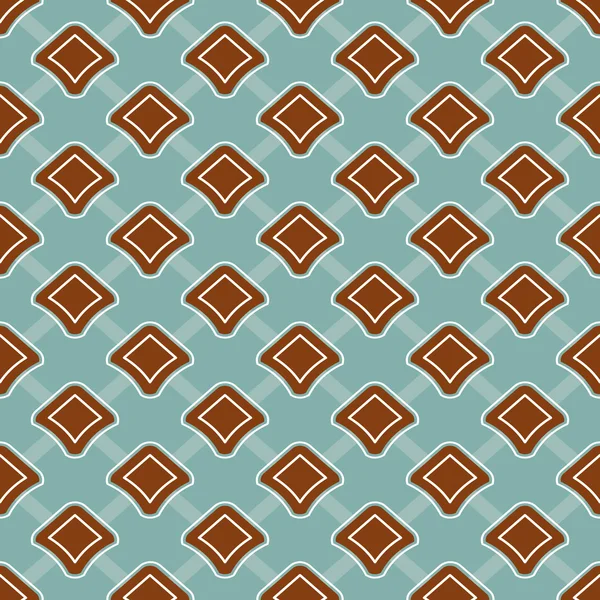 シームレスな幾何学的なカラフルなパターンの背景 — ストックベクタ