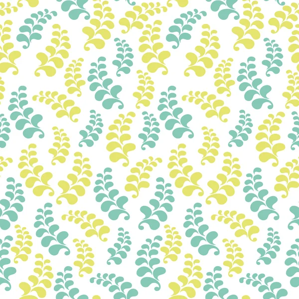 Fondo de patrón floral sin costuras — Vector de stock