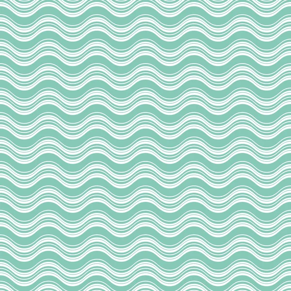Geometrische Welle nahtlose Muster Hintergrund — Stockvektor