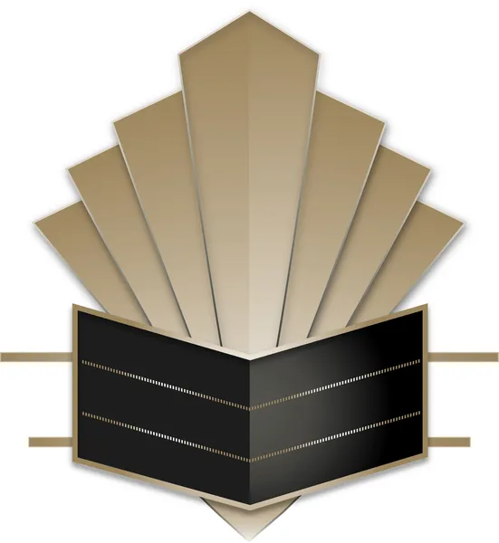 Art deco stil rozeti