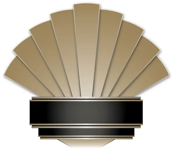 Art deco stil rozeti