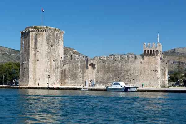 Zamek Kamerlengo w trogir — Zdjęcie stockowe