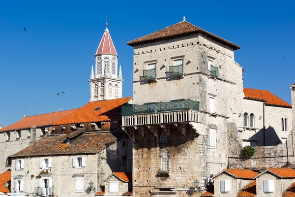 Hırvatistan 'ın eski Trogir kenti. — Stok fotoğraf