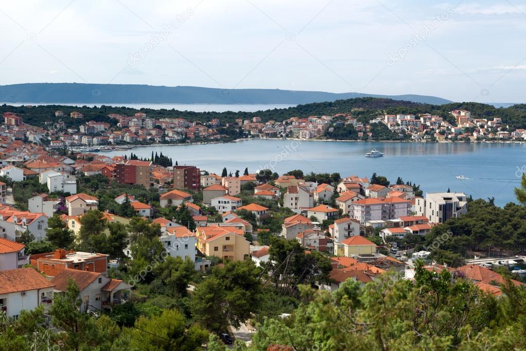 Okrug Gornji on island Ciovo of Croatia.