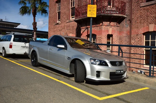 Zaparkované auto na ulicích raon skály g.sidney. Austrálie. Royalty Free Stock Fotografie