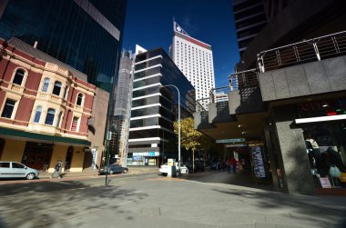 sokak Sidney cbd. Avustralya.