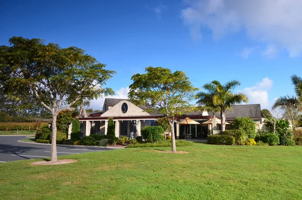 Er Bereich Weingüter Weingut Soljans. Landschaft. auckland. neu — Stockfoto