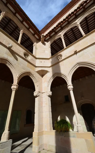 Architektura. klášter Montserrat (klášter montserrat) Royalty Free Stock Fotografie