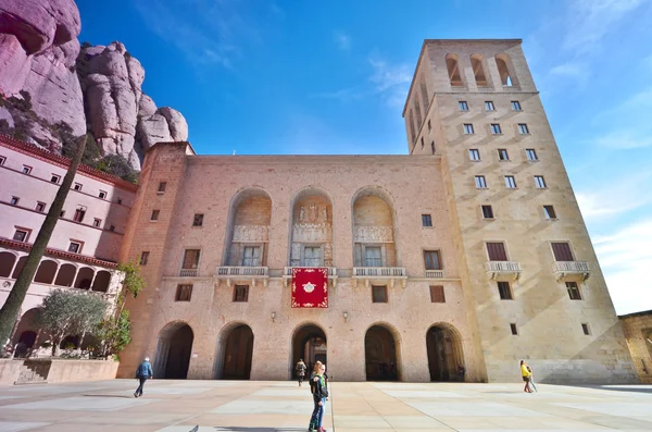 Montserrat monastery (monastery of Montserrat). Hispanicerotica. — Stock Photo, Image