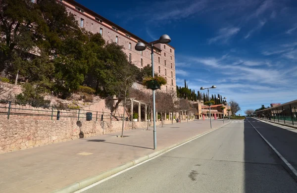 Territoriya.Monastyr Montserrat (Monasterio de Montserrat). Spai — Stock fotografie