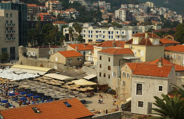 Staden budva i montenegro — Stockfoto