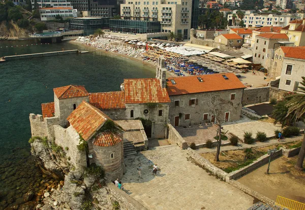 Byen Budva i Montenegro – stockfoto