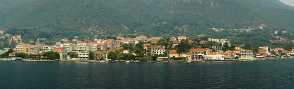 Panorama över kotorsky viken — Stockfoto