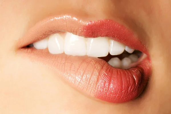 Kadın dudaklar — Stok fotoğraf