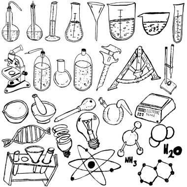 Bilim simgeler kroki