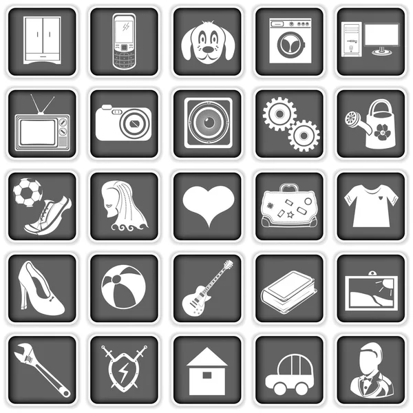 Web advertising icons — Stock Vector