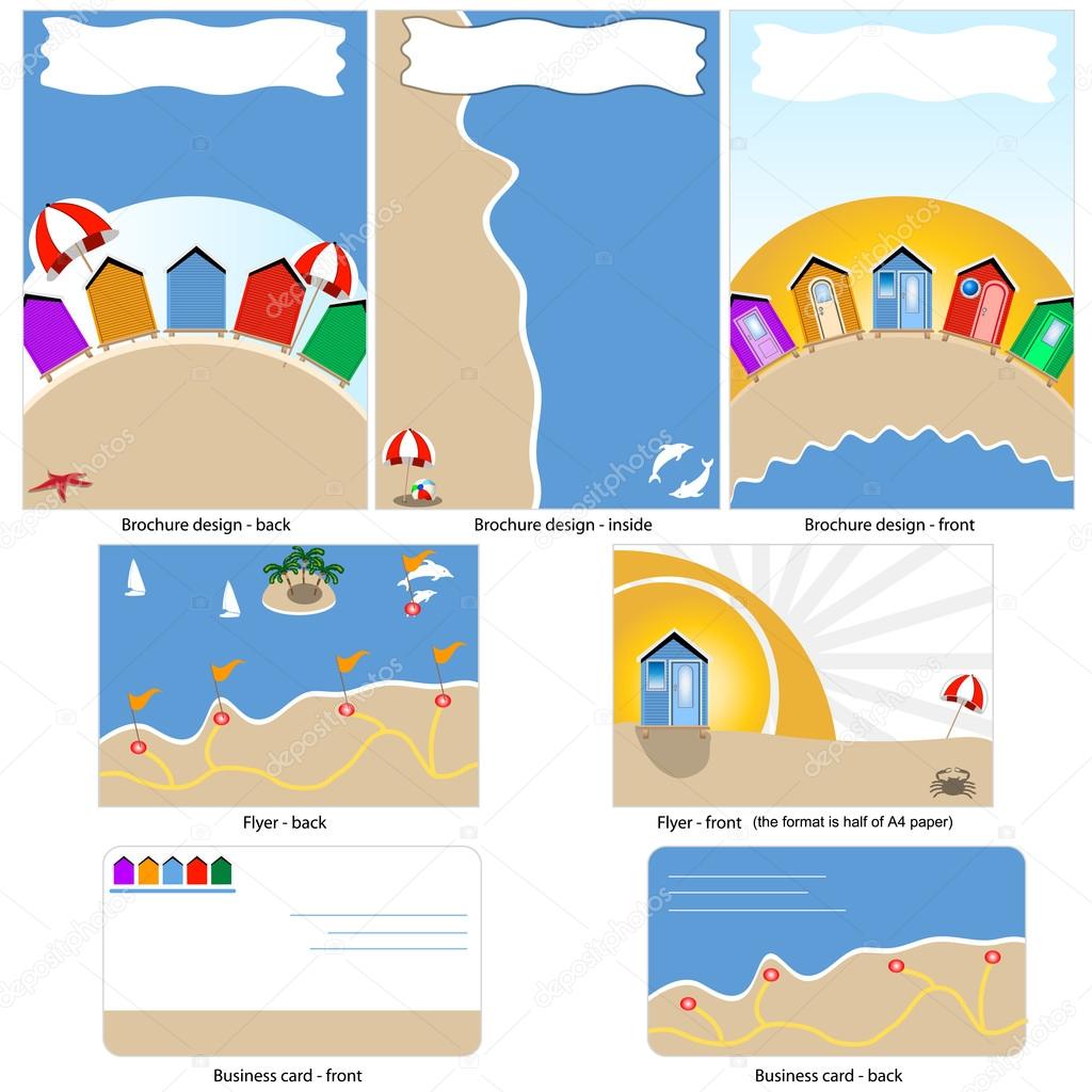 beach template design