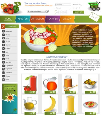 Web sitesi şablonu 9