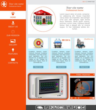Web sitesi şablonu 21