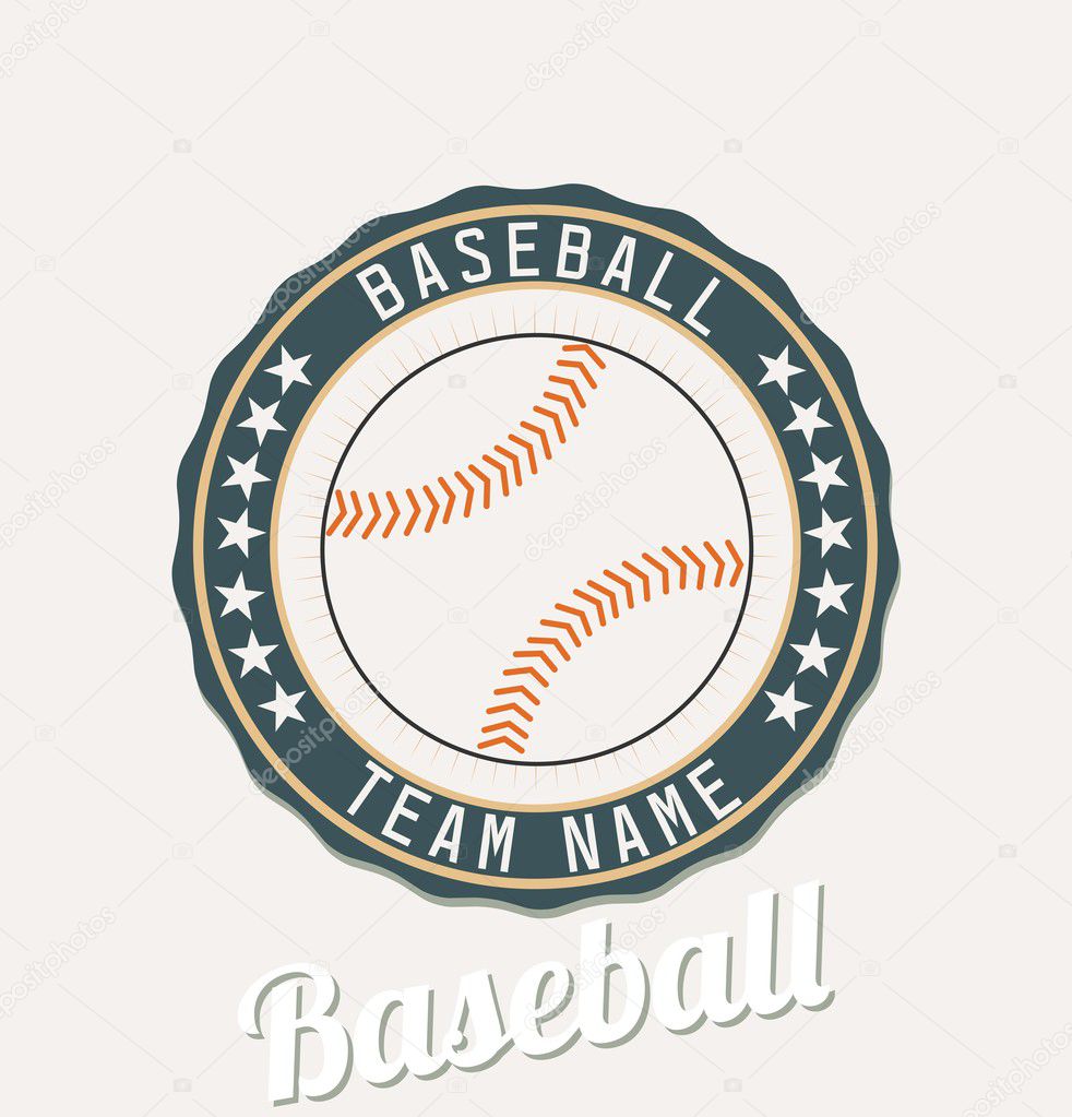 Baseball club emblem