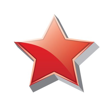 kırmızı parlak yıldız