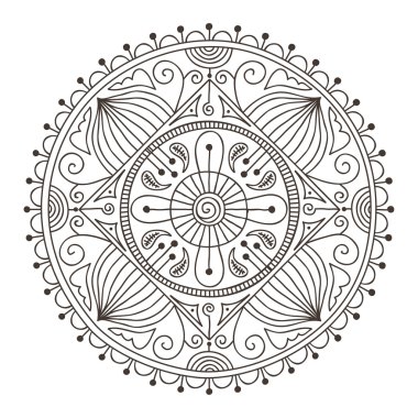 Doodle mandala