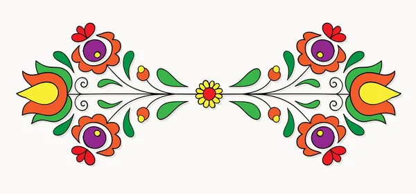 Motif folklorique hongrois — Image vectorielle