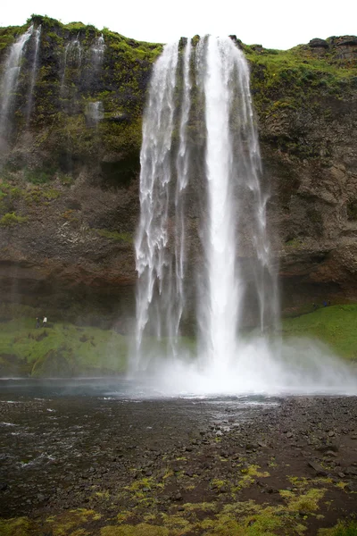 Seljalandsfoss, IJsland — Stockfoto