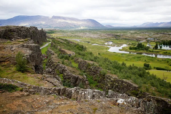 Park Narodowy Thingvellir, Islandia — Zdjęcie stockowe