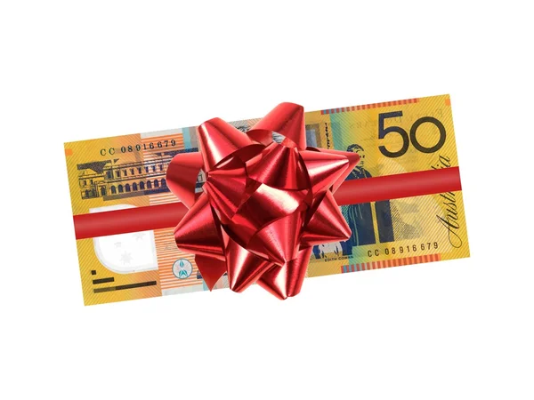 Australian Fifty Dollar Note — Stock Photo, Image