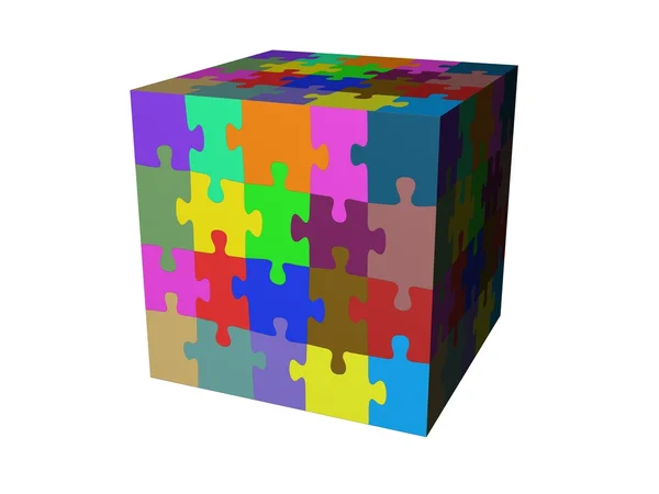 Jigsaw illustrationer — Stockfoto