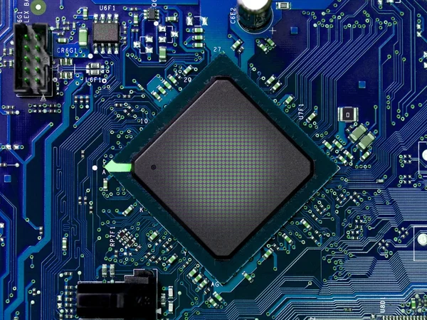 Chip de computador — Fotografia de Stock