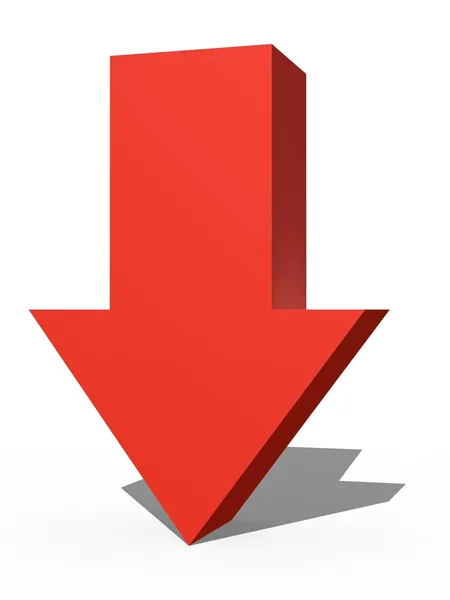 3D Arrow Sign — Stock Photo, Image