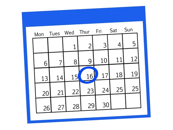 Calendario —  Fotos de Stock