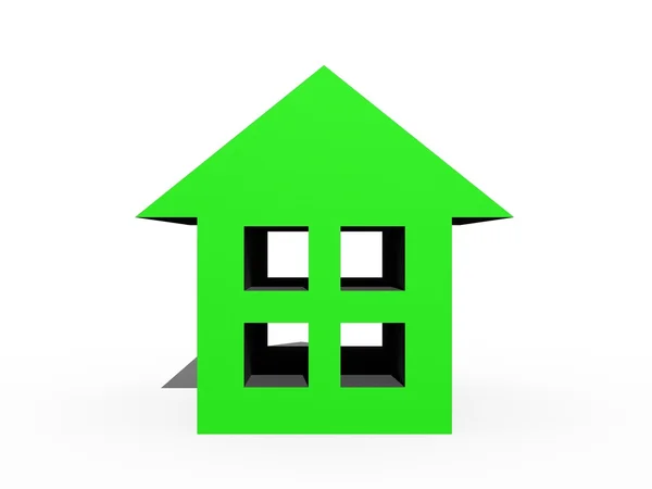 3D House — Stock Photo, Image