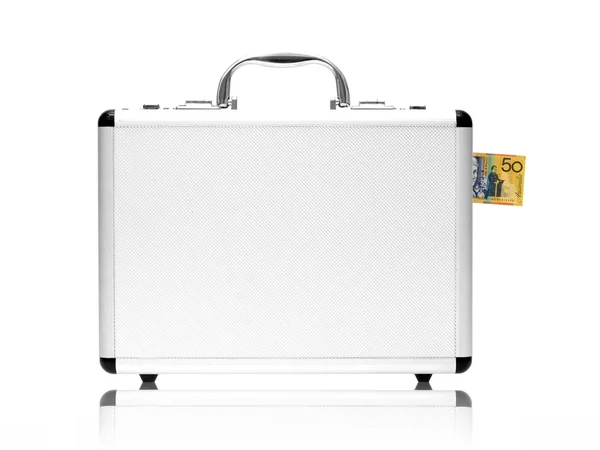 Metal Briefcase — Stock Photo, Image