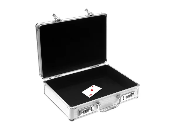 Metal Briefcase — Stock Photo, Image