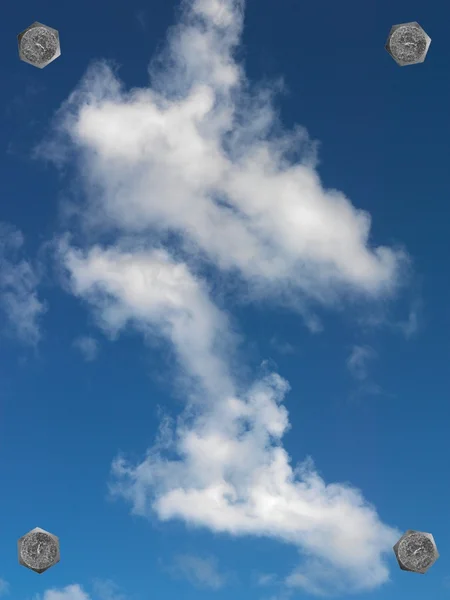 Blauer Himmel — Stockfoto