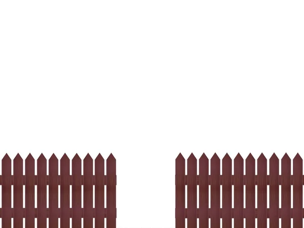 Picket Fence — Stock Photo, Image