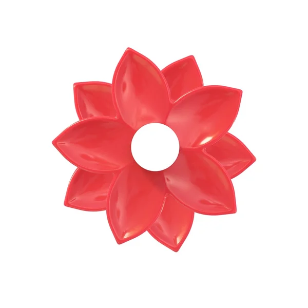 Keramiska blomma dekorationer — Stockfoto