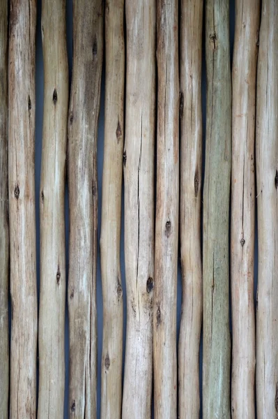 Деревянный экран конфиденциальности — стоковое фото