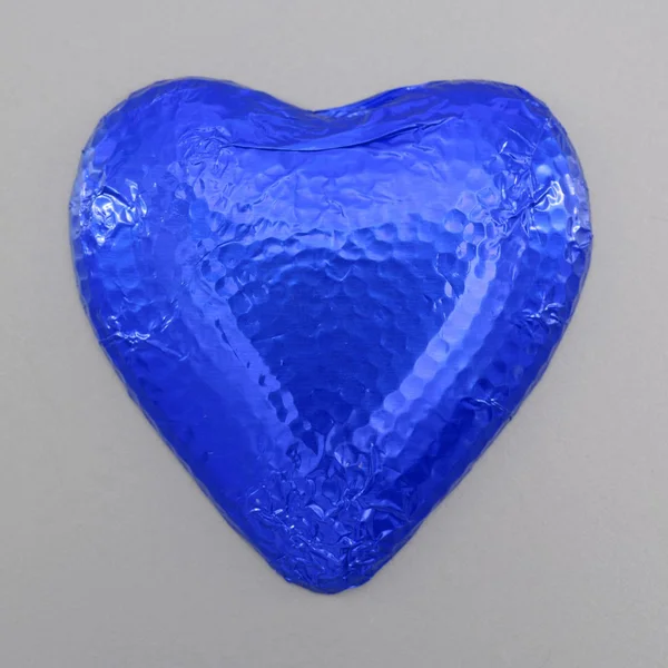 Chocolate Love Heart — Stock Photo, Image