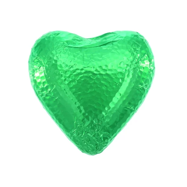 Chocolate Love Heart — Stock Photo, Image