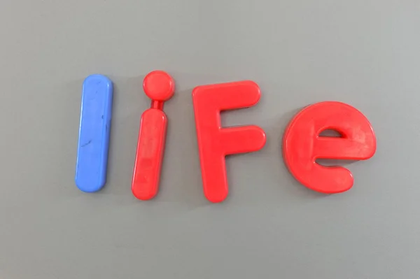 Magnetic Letters — Stock Photo, Image