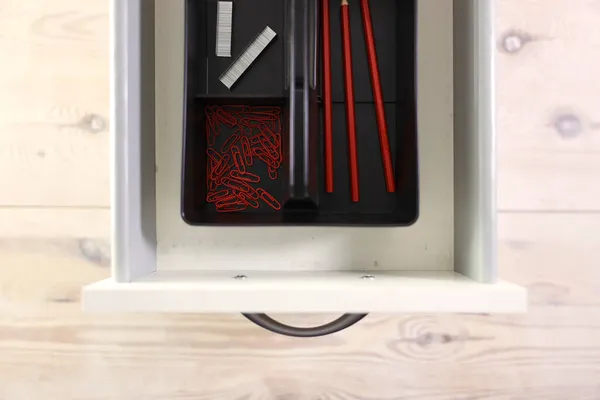 Studio Photo Desk Drawer — Stock Photo, Image