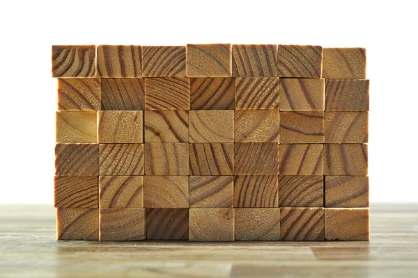 Studio Photo Wooden Blocks — Stock Photo, Image