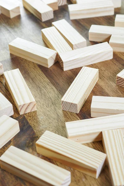 Studio Photo Wooden Blocks — Stock Photo, Image