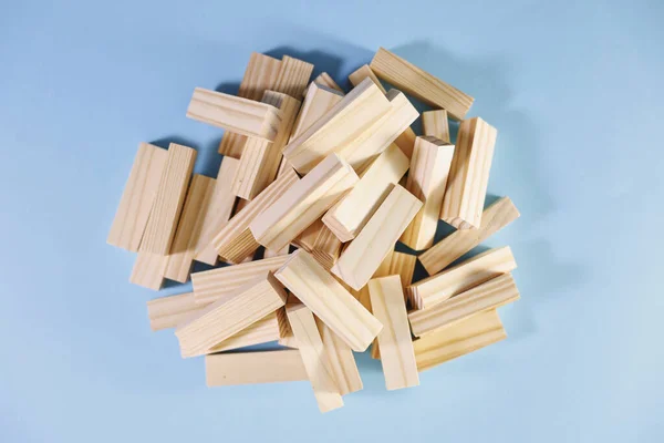Studio Photo Wooden Blocks — Stock Photo, Image
