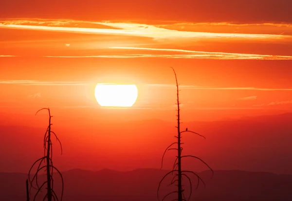 Beautiful Sunset Mountains — Stock Photo, Image