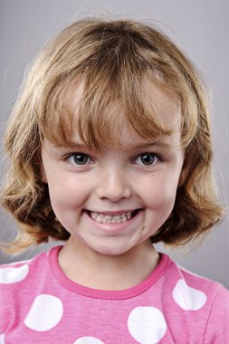 gülümseyen mutlu portre